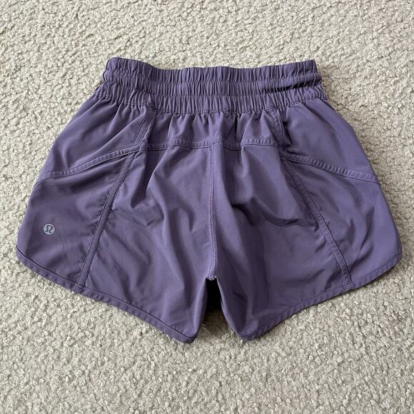 Lululemon Tracker Short V 4" Smoked Mulberry Size 4 - Picture 5 of 9